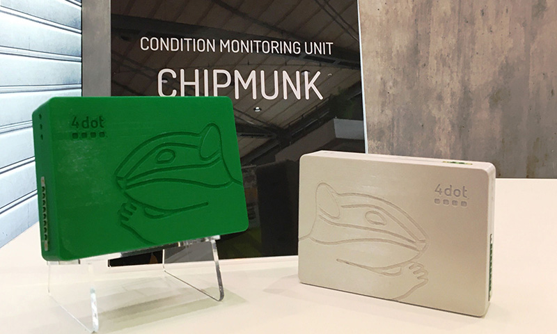Monitorovací jednotka Chipmunk pro sledování strojů ve výrobě aspiruje na Zlatou medaili MSV v Brně