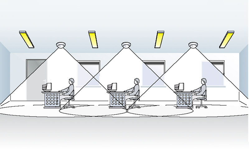 Řízení osvětlení s LED světelnými zdroji systémem KNX