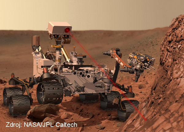 Zvídavost bez hranic – třetí průzkumné vozítko na Marsu